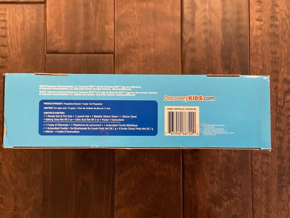 New Sealed Discovery Kids Propulsion Rocket STEM Science Kit - photo 4