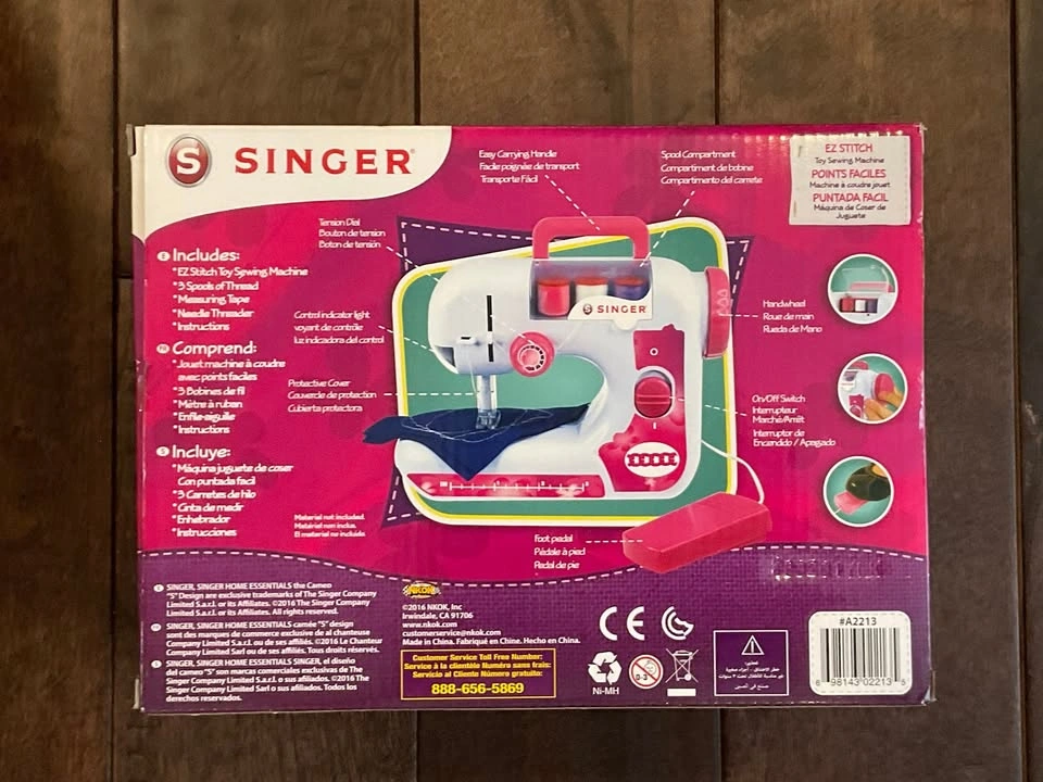 New Sealed Singer EZ Stitch A2213 Kids’ Sewing Machine - photo 3