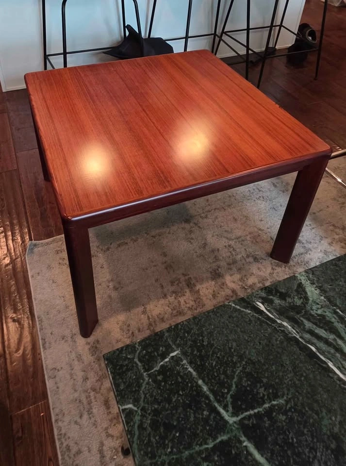 Glowing Danish/MCM solid rosewood table - photo 2