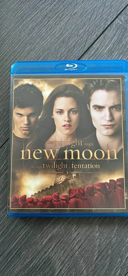 Twilight, New Moon, and Eclipse Blu-ray and DVD Set