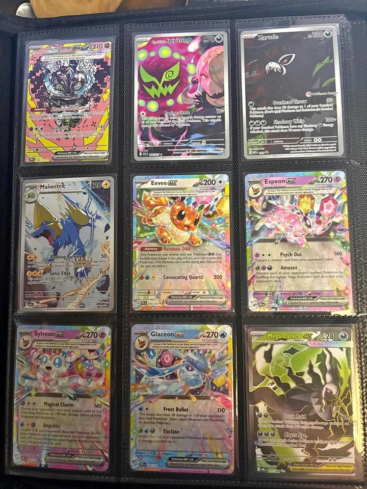 Pokemon Card Binder Collection (IR, SIR, Promos, Playables)