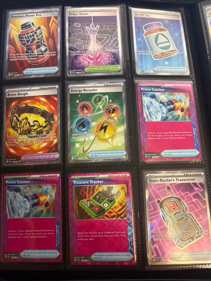 Pokemon Card Binder Collection (IR, SIR, Promos, Playables) - photo 5