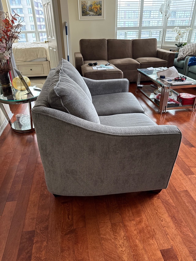 Grey Loveseat - photo 2