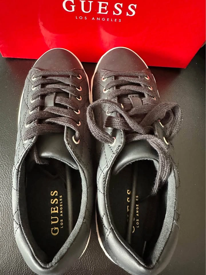 Guess Skyler Quilted Sneakers Size 8.5M - photo 5