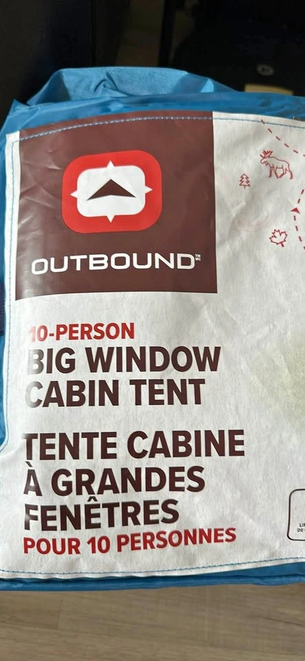 Outbound 10-Person Big Window Cabin Tent
