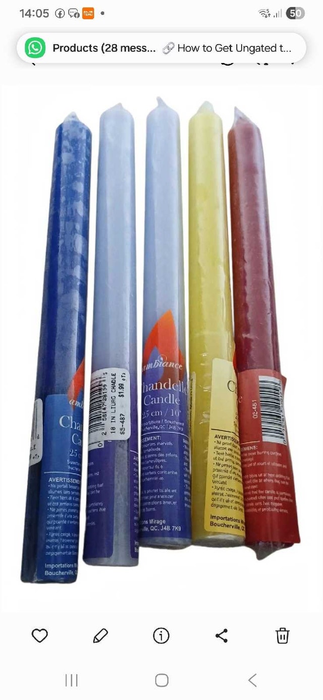 Ambiance Taper Candles - photo 2