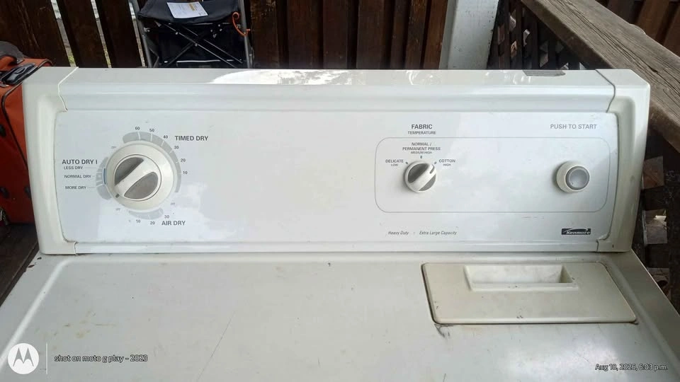Kenmore Dryer and Amaya Washer - For Parts or Repair - photo 3
