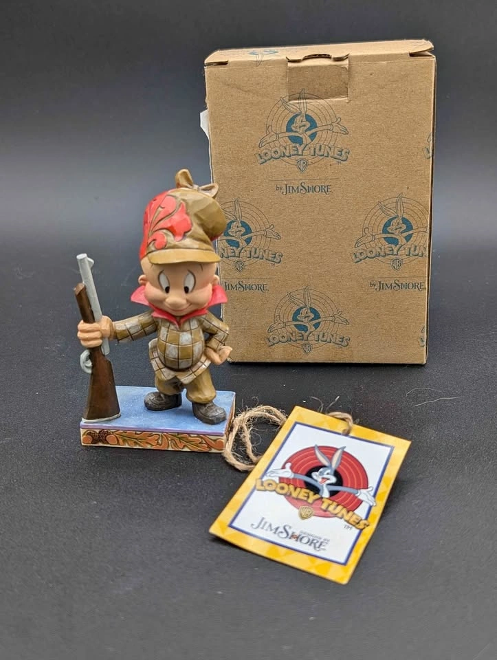 Jim Shore Looney Tunes Elmer Fudd "Happy Hunter" Figurine