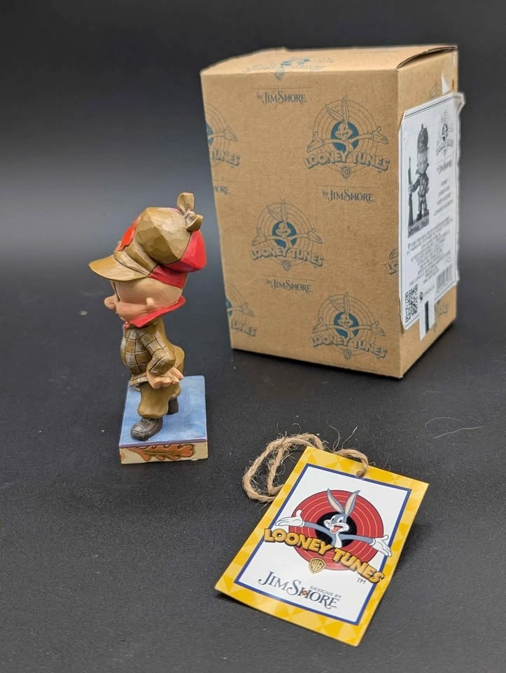 Jim Shore Looney Tunes Elmer Fudd "Happy Hunter" Figurine - photo 3