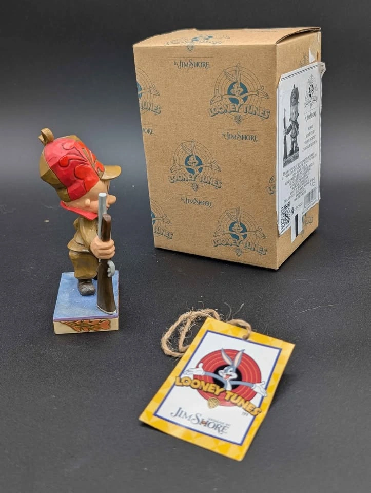 Jim Shore Looney Tunes Elmer Fudd "Happy Hunter" Figurine - photo 4