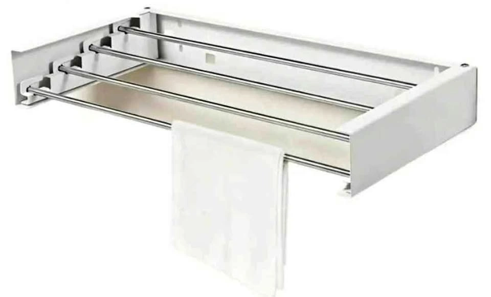 Foldable wall-mount clothes dryer rack. No box.