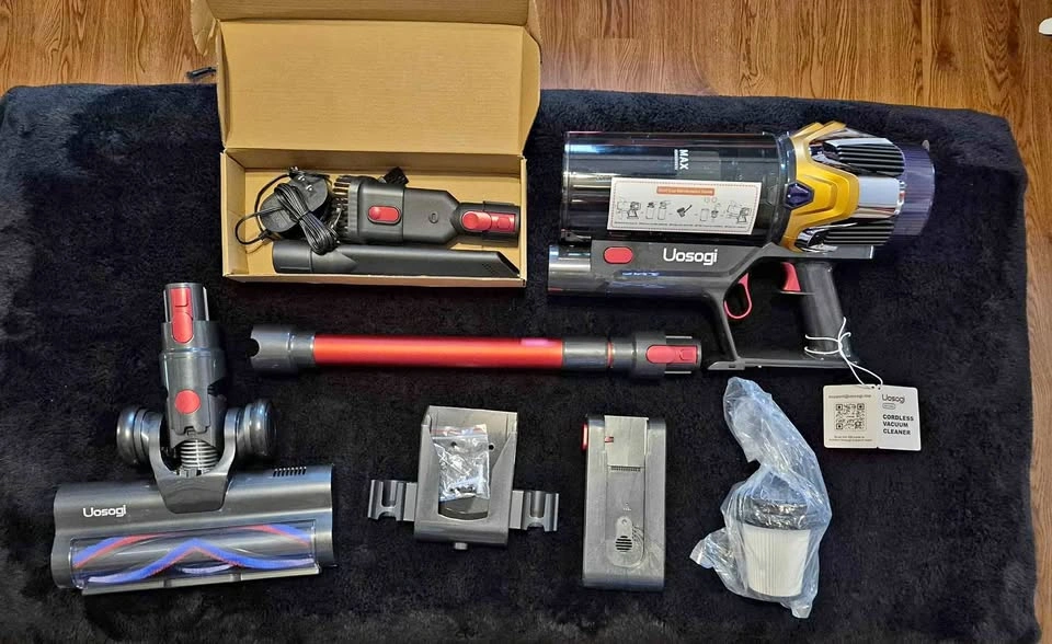 Uosogi X9 Turbo Cordless Vacuum Cleaner - Brand New