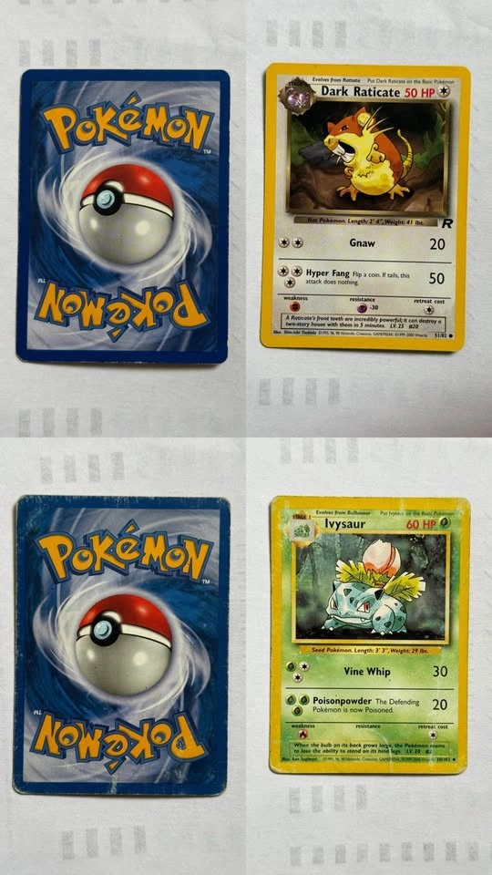 Pokemon Cards (OLD SET) Moderately - Heavily played - photo 4