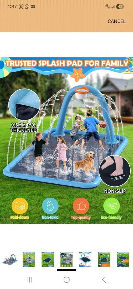 Water Splash Pad Brand New - photo 4