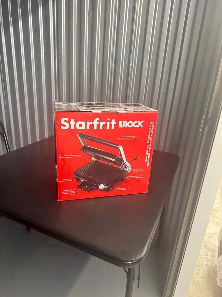Starfrit The Rock Indoor Grill & Panini Press – Clean & Working