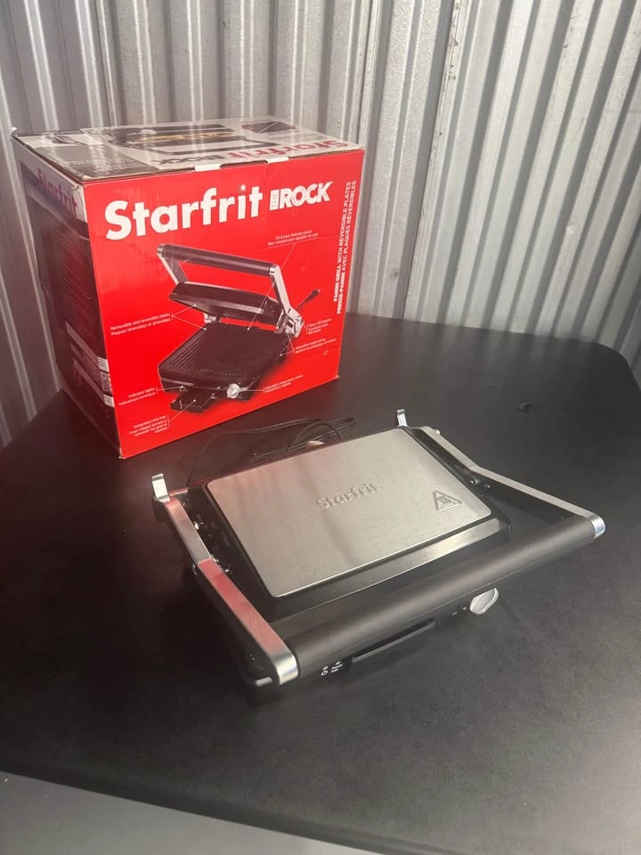Starfrit The Rock Indoor Grill & Panini Press – Clean & Working - photo 2