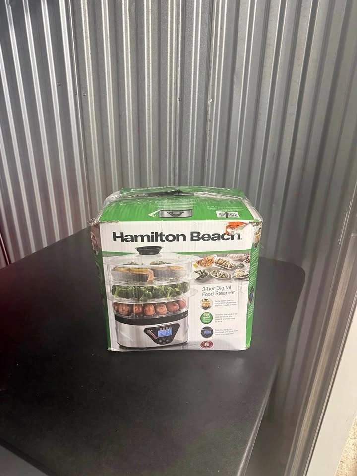 Hamilton Beach 3-Tier Digital Food Steamer – 8.25 Qt