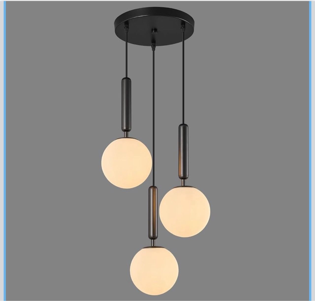 New Modern Black Pendant Light Hanging Fixture Light