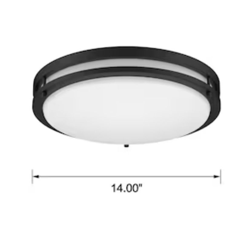 New Project Source 14-in LED Flushmount Light (Bronze) - photo 5