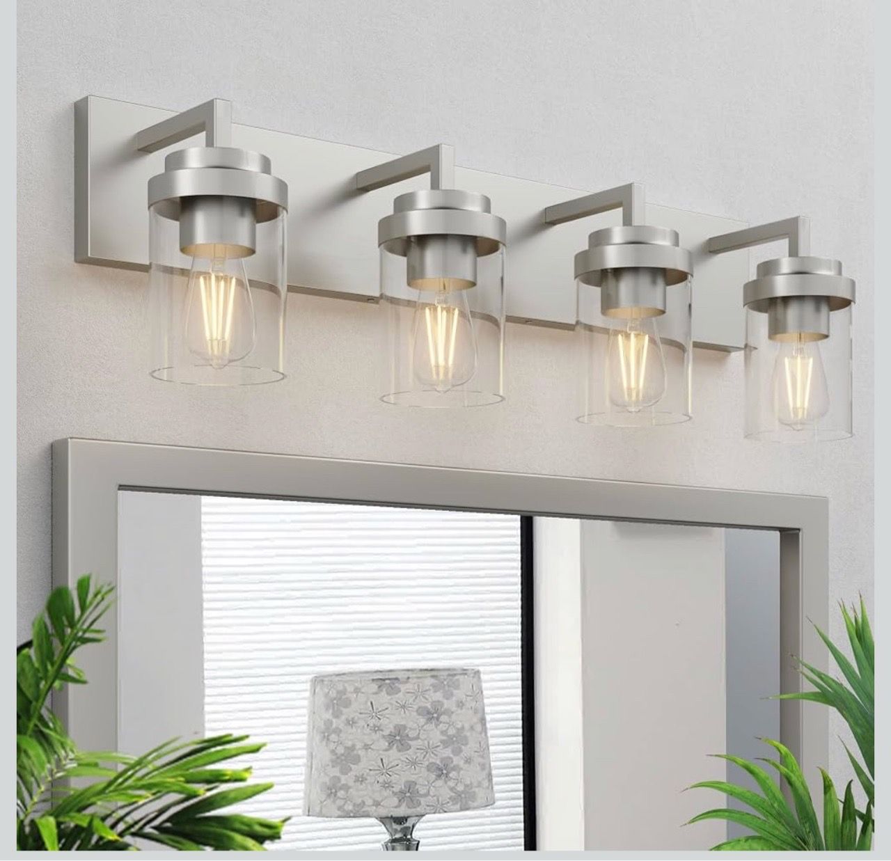 New 4-Light Bathroom Vanity Lights