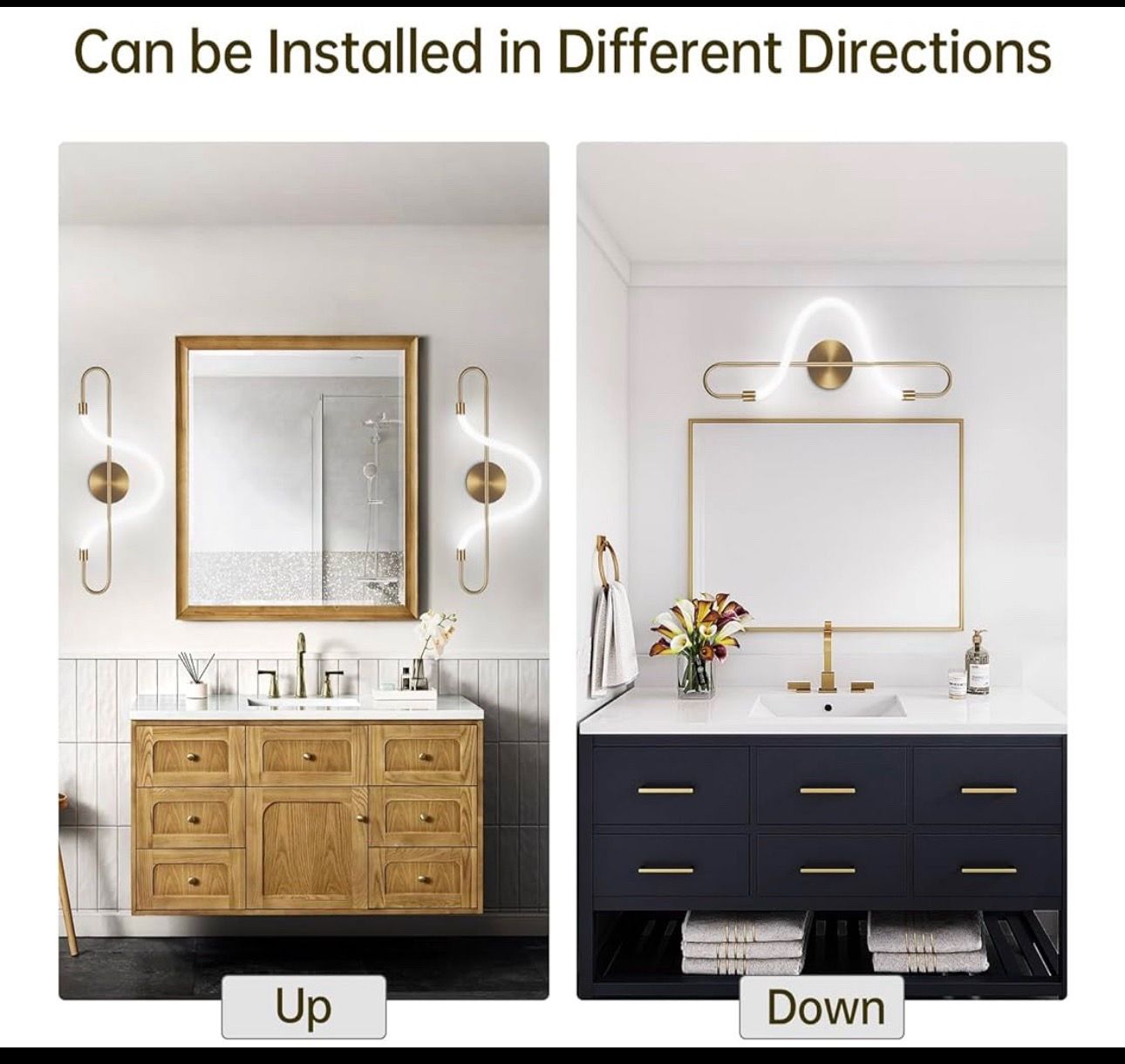 New Gold Wall Sconces Set of Two - photo 4