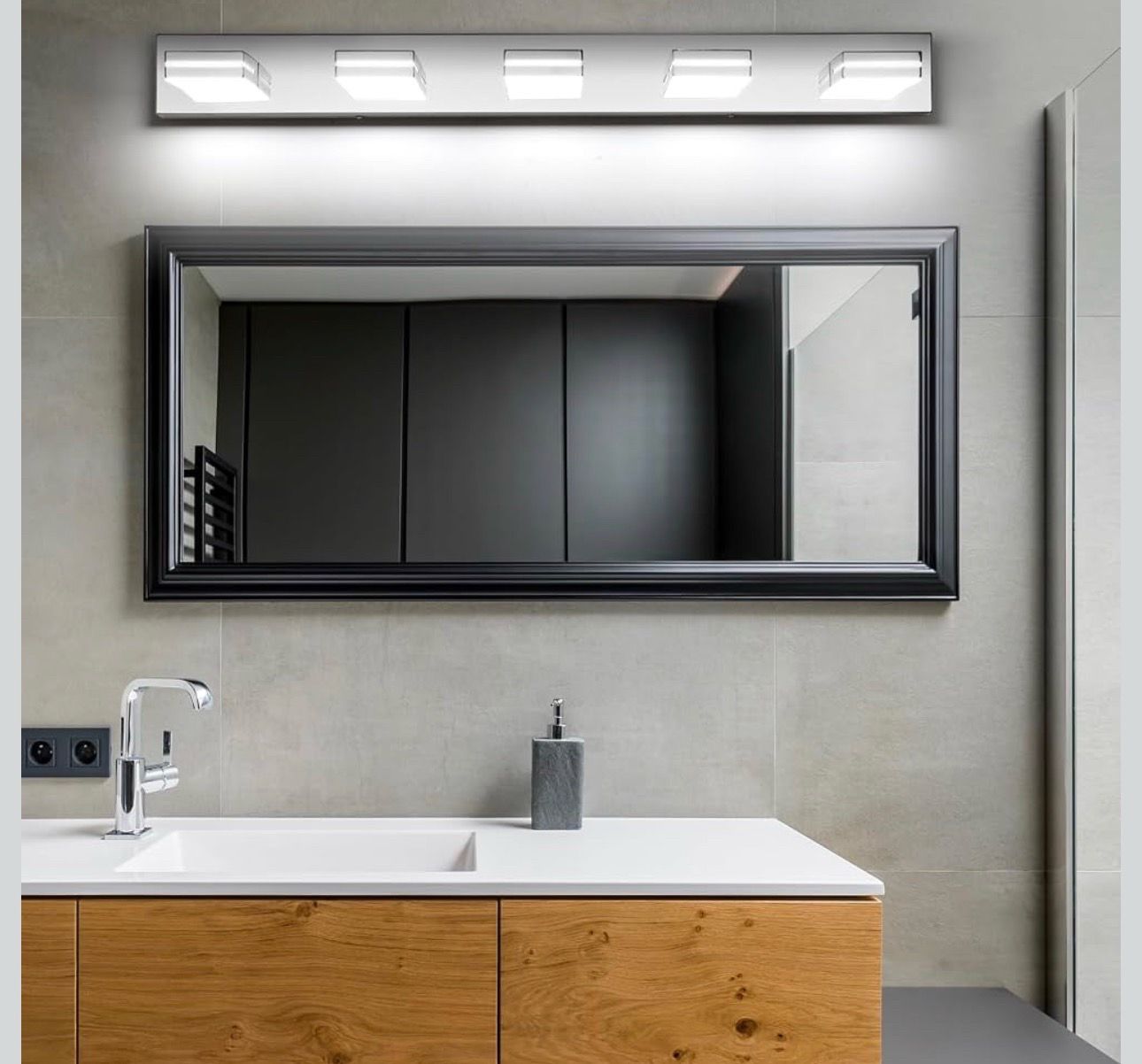 New SineRise LED Modern Bathroom Vanity Light Fixtures - photo 2