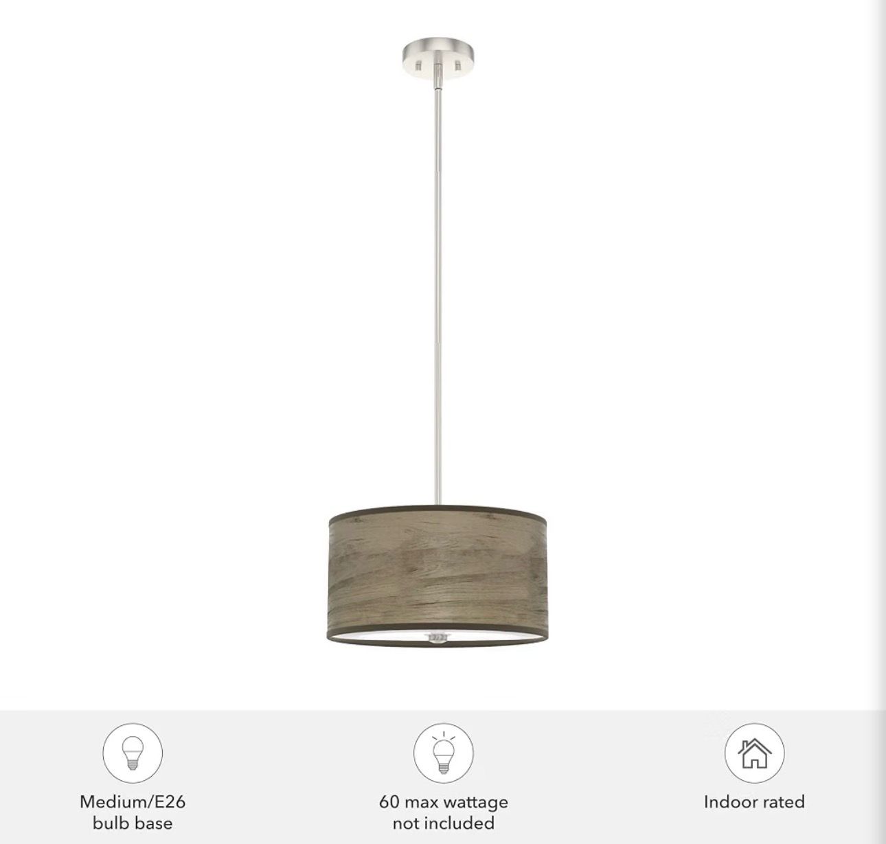 New Hunter - Solhaven 2-light Warm Grey Oak - photo 5