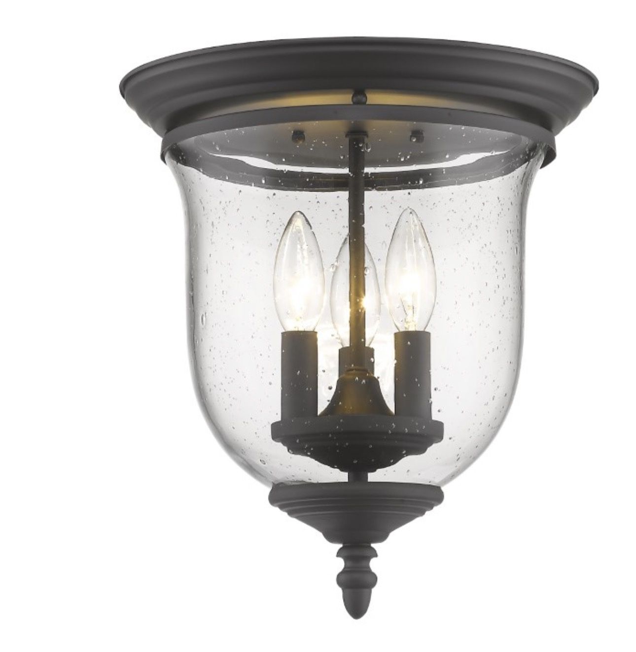 New Livex Legacy 3-Light Ceiling Mount, Bronze - photo 3