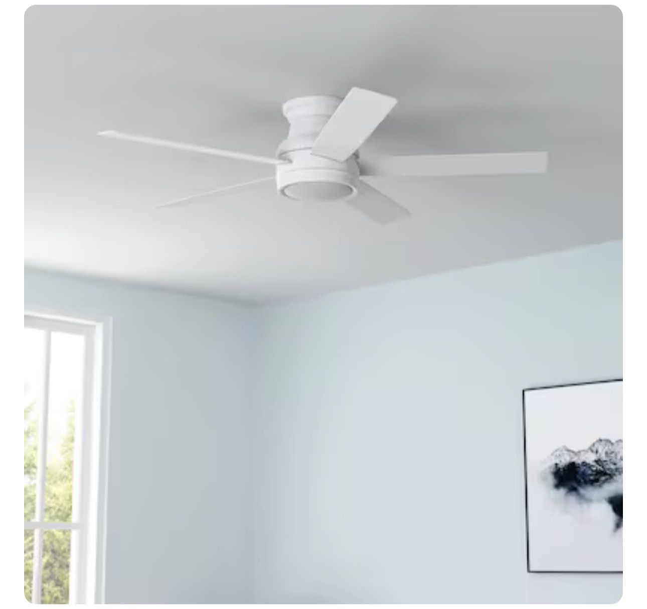 Harbor Breeze Calverton 52-in White Ceiling Fan - photo 2