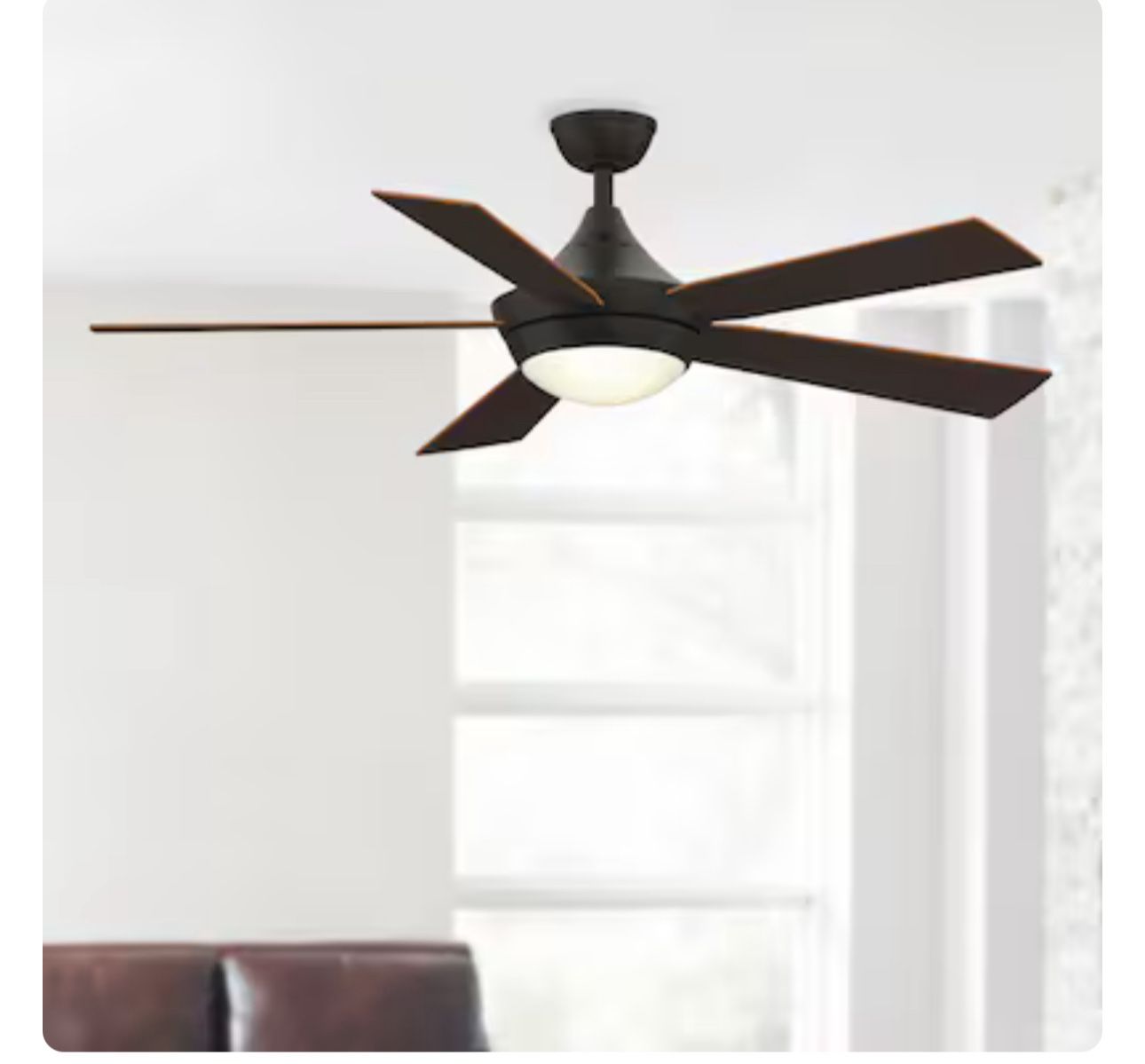 Fanimation Studio Collection Aire Drop 52-in LED Ceiling Fan
