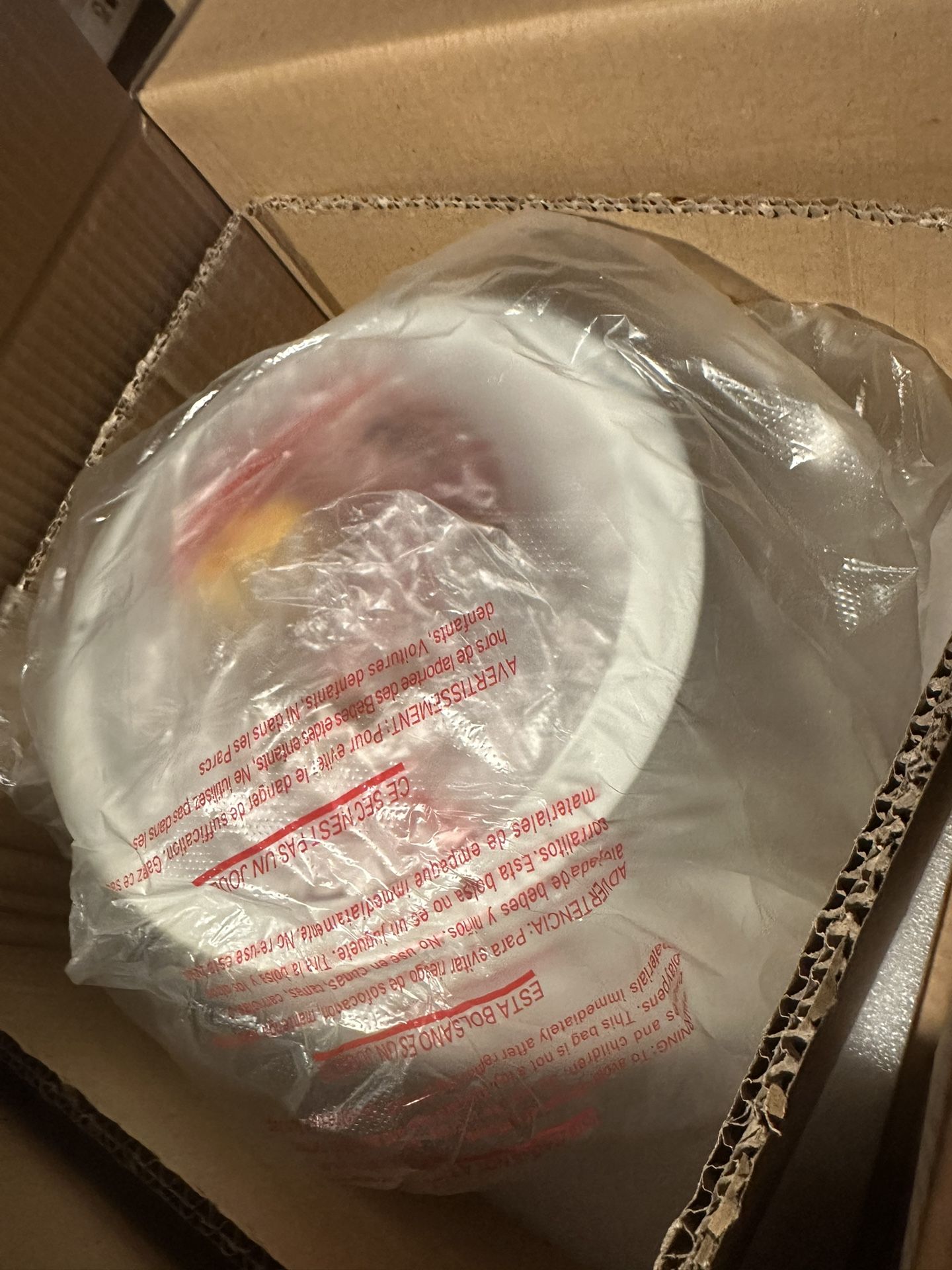 New allen + roth May 1-Light Brushed White Flush Mount Light - photo 3