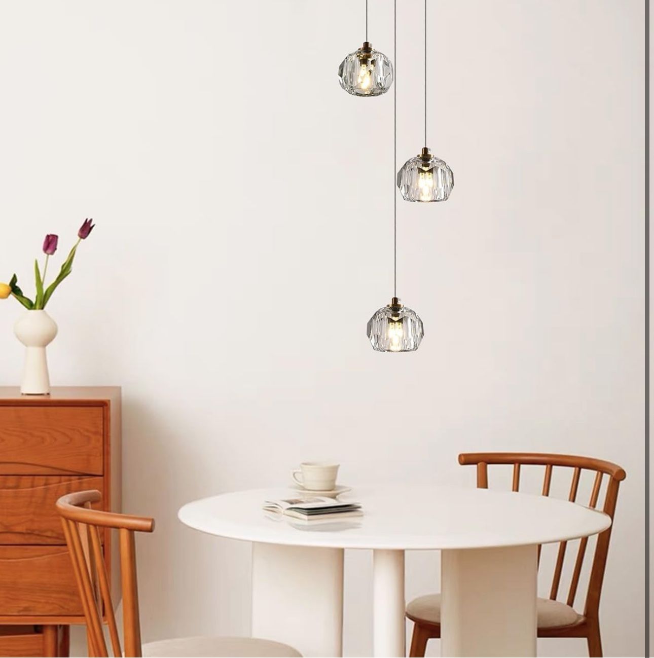 New 3-Light Cut Pendant Light Fixtures - photo 2