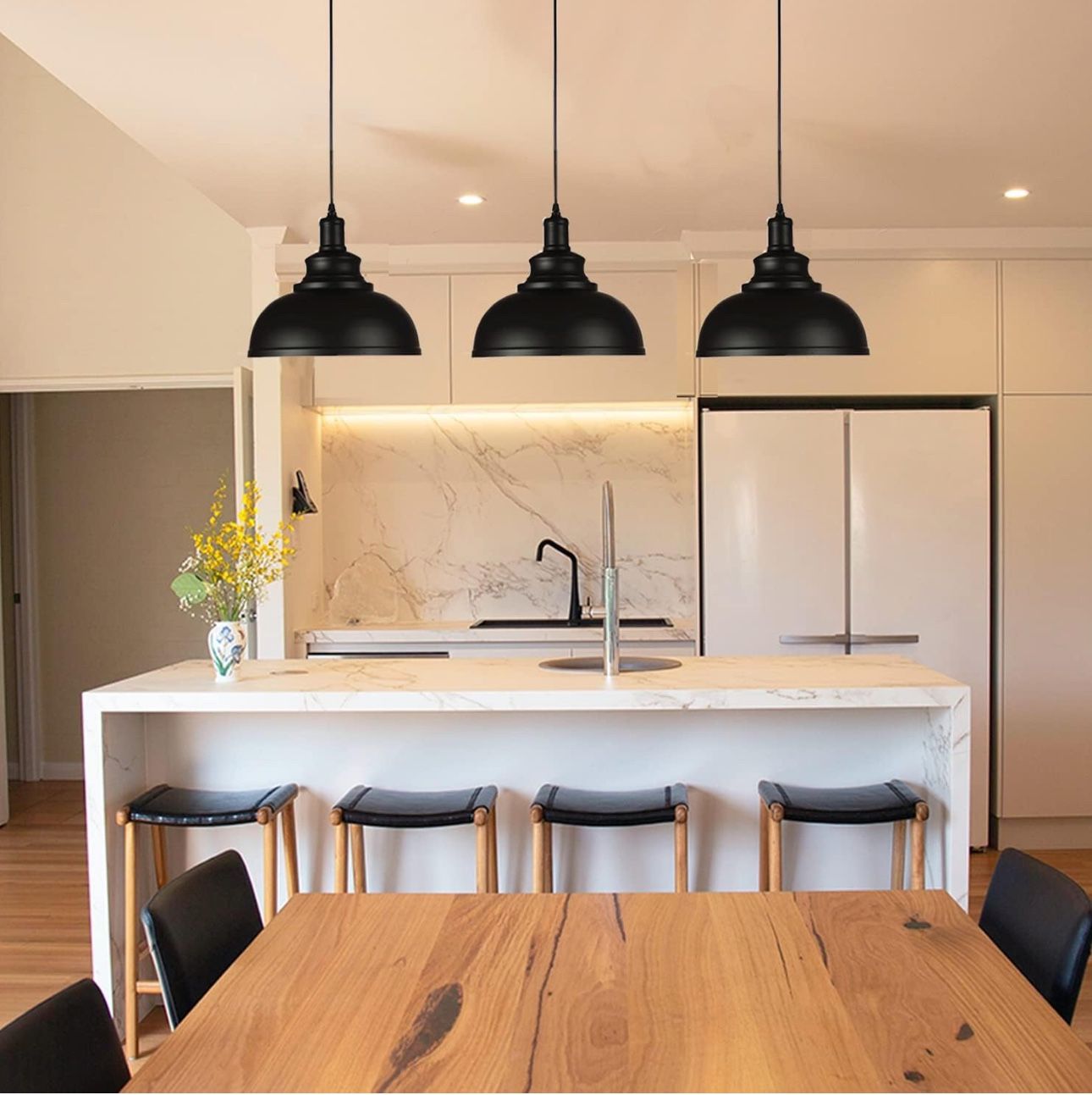 New Industrial Light Fixture For Kitchen Island (3 pack) - photo 2