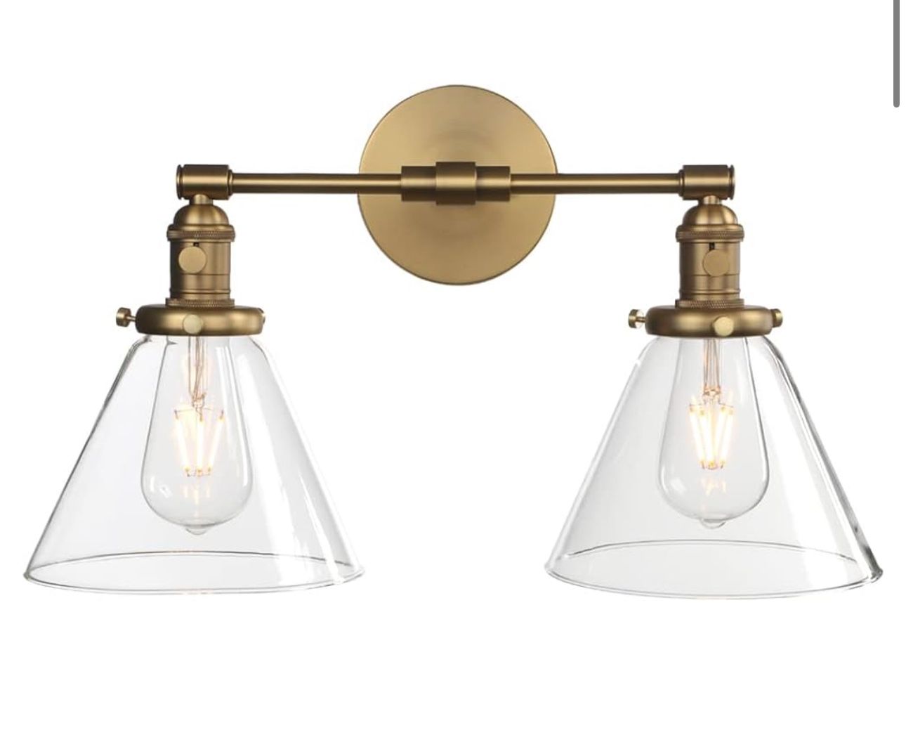 New Phansthy Double Sconce Antique Industrial Wall Sconce Light