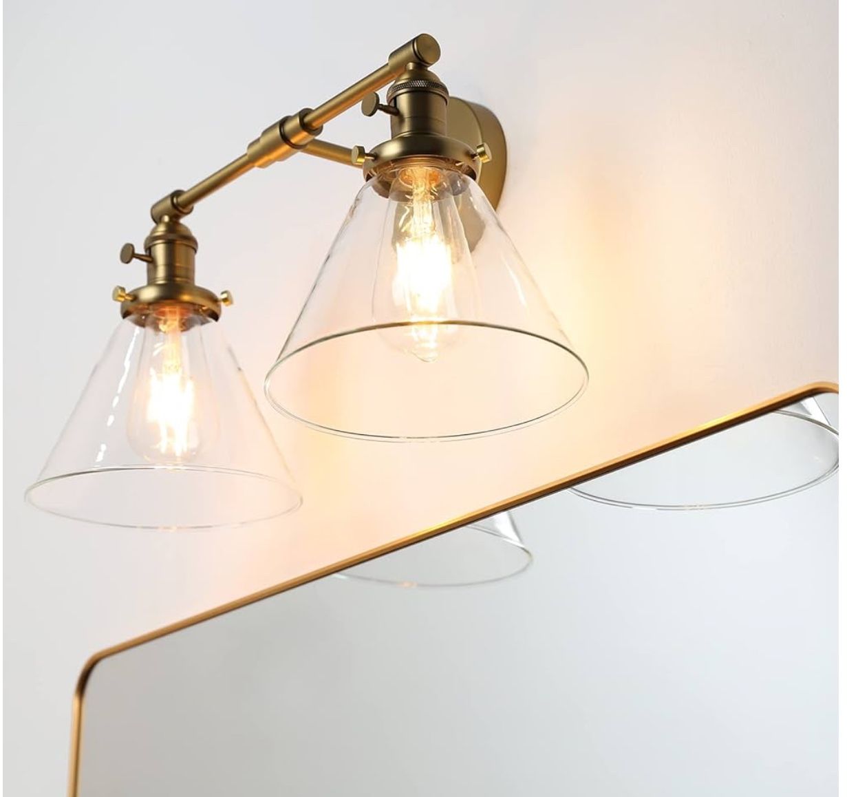 New Phansthy Double Sconce Antique Industrial Wall Sconce Light - photo 5