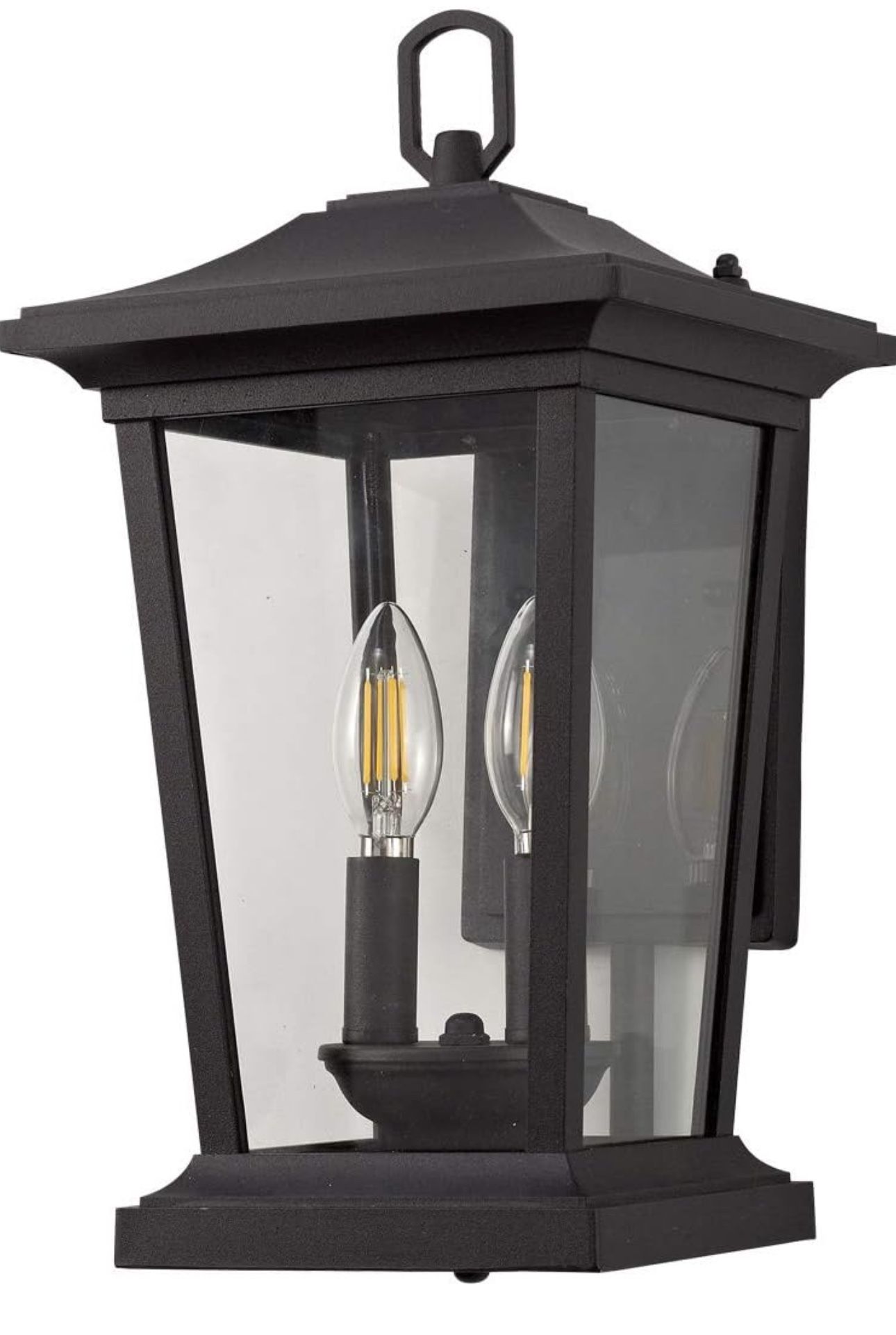 New Large Outdoor Wall Sconce, 2-Lights Lantern - photo 2