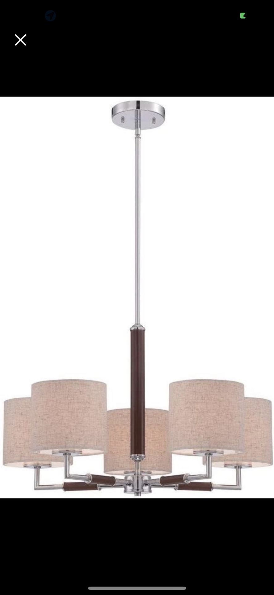 New Jones 5 Light Pendant