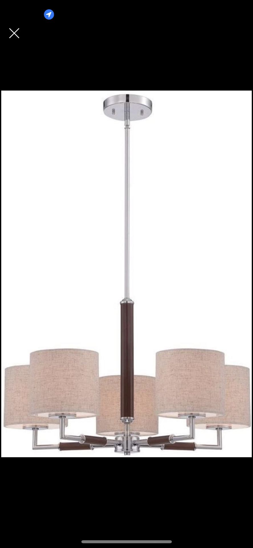 new Jones 5 Light Pendant