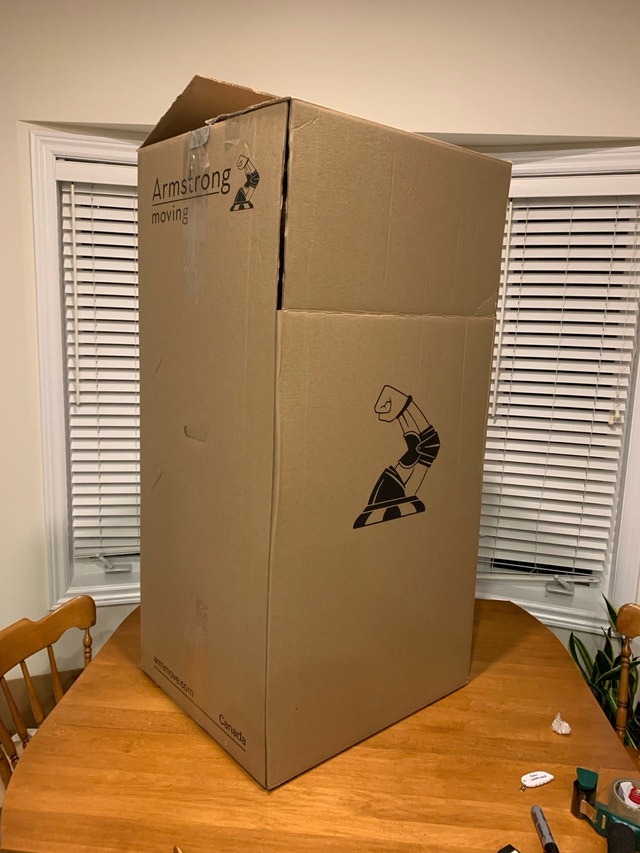 Moving Wardrobe Shipping Boxes