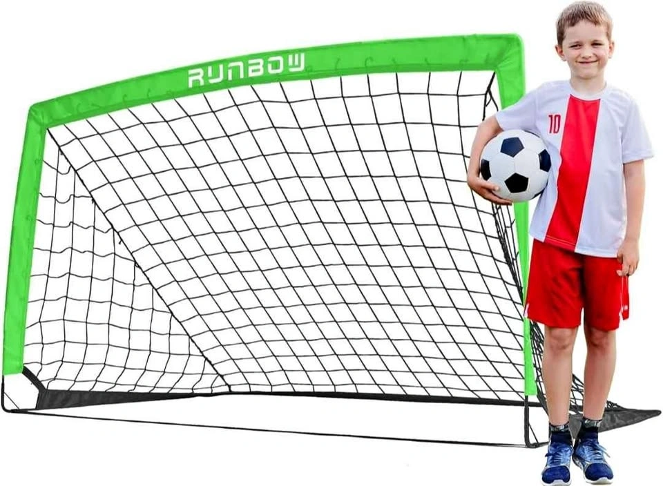 Brand New 6x4 ft Portable Kids Soccer Goal & Net