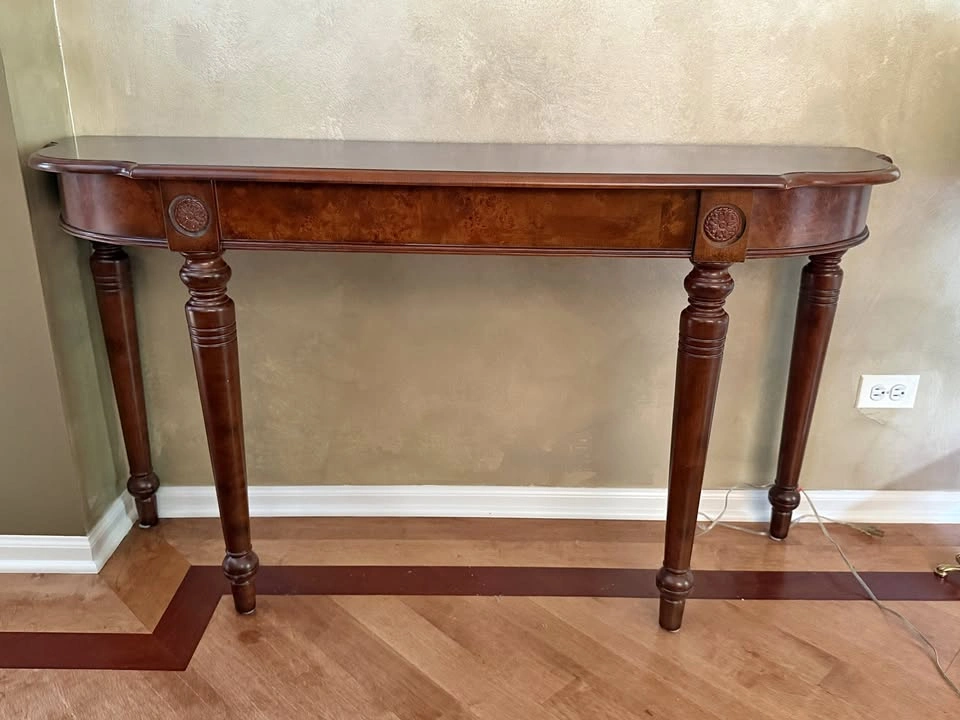 Console Table / Entry Table – Cherry Wood