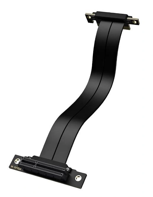 BRAND NEW IN BOX: 20cm PCIe 4.0 x4 Riser Cable