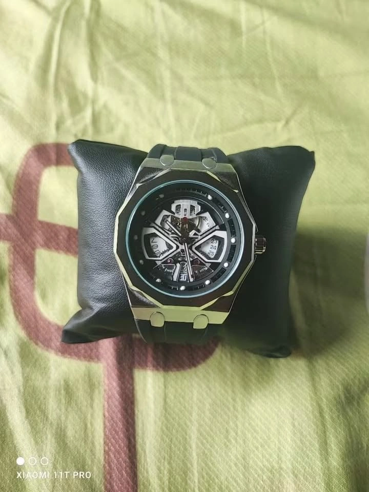 (2 pcs only) Men’s Samurai Skeleton Watch – Stylish Black Luxury - photo 3