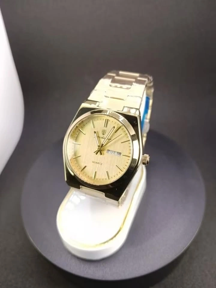 Men's Gold Luxury Style Watch | Brand New | Day & Date | HUMAURA - photo 5