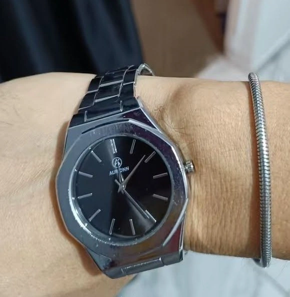 Men’s Luxury Blue Dial Stainless Steel Watch - photo 5