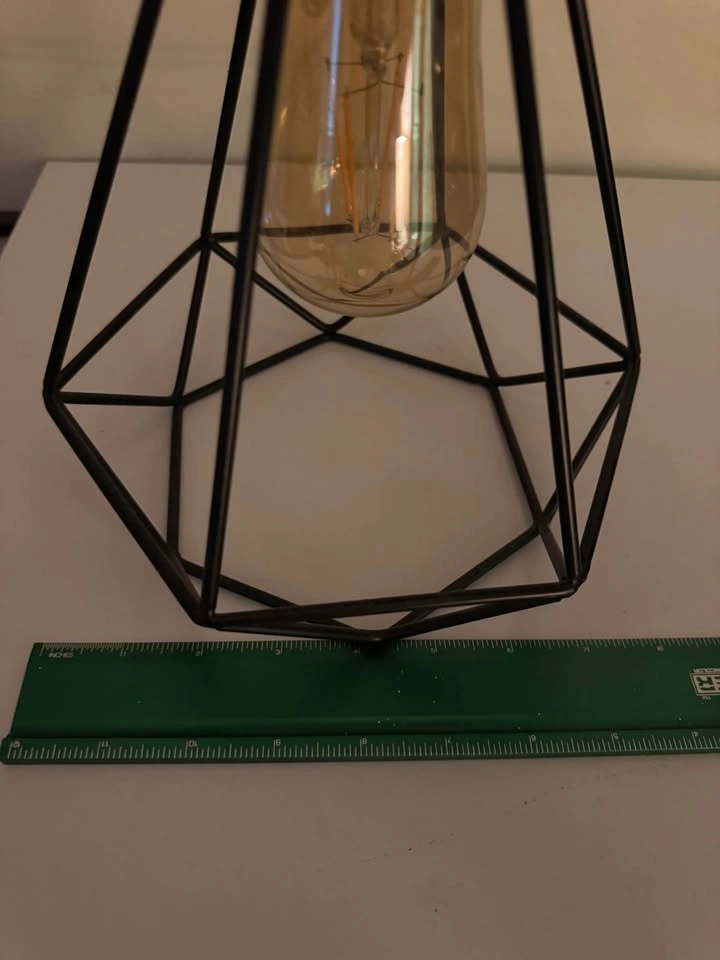 Hanging Cage Light Vintage Look - photo 4