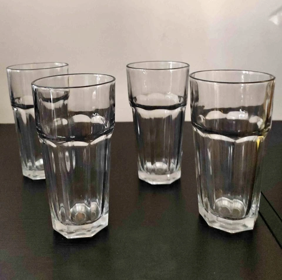 Set of 4 - Milkshake glasses