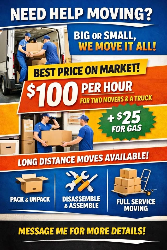 Kamloops movers sale