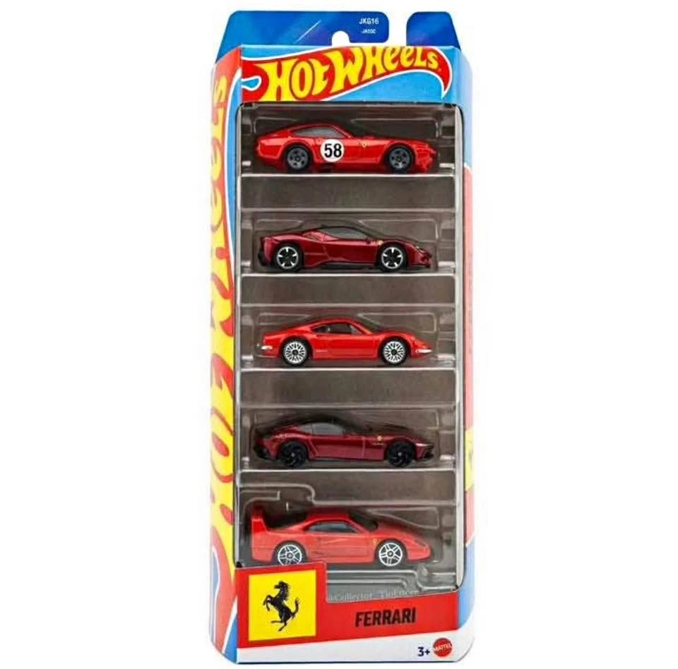 Hot Wheels Ferrari 5-Pack