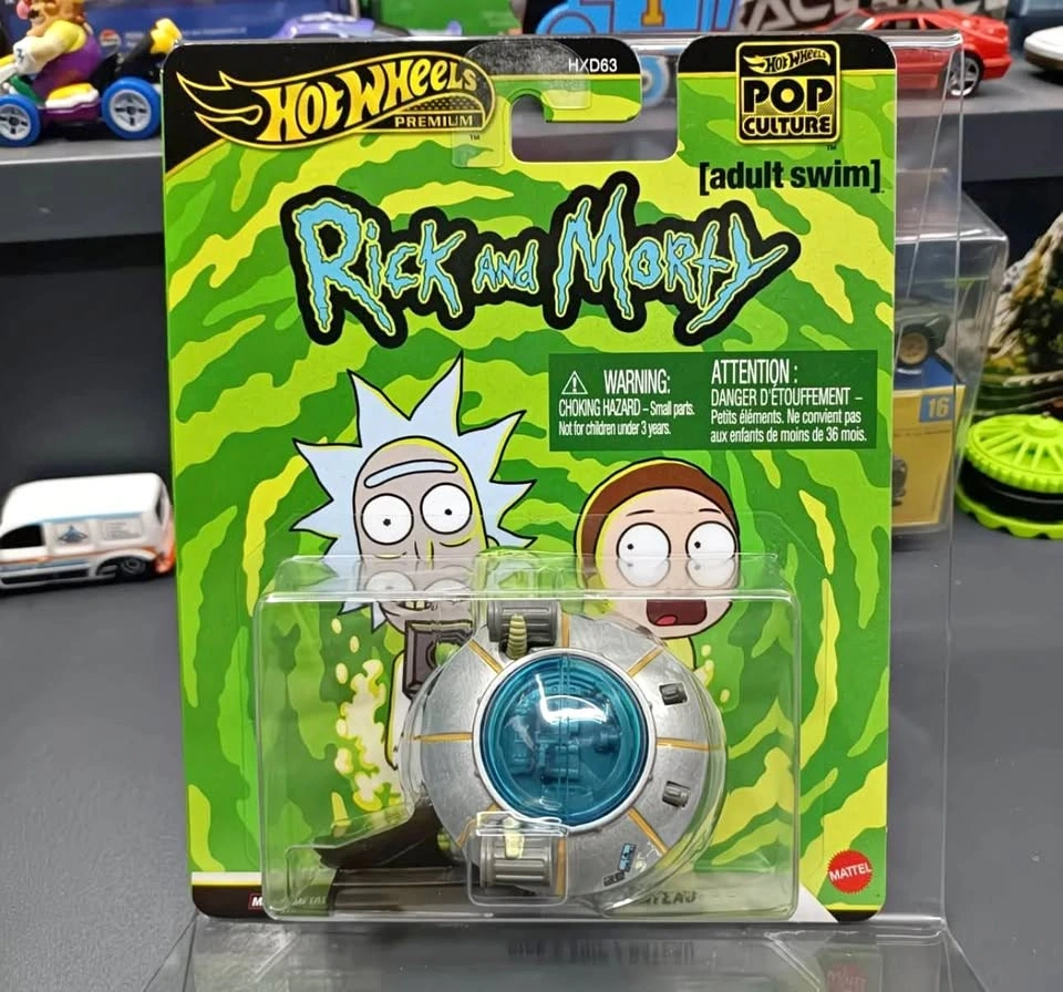 Hot Wheels Premium Pop Culture Rick and Morty Rick's Ship